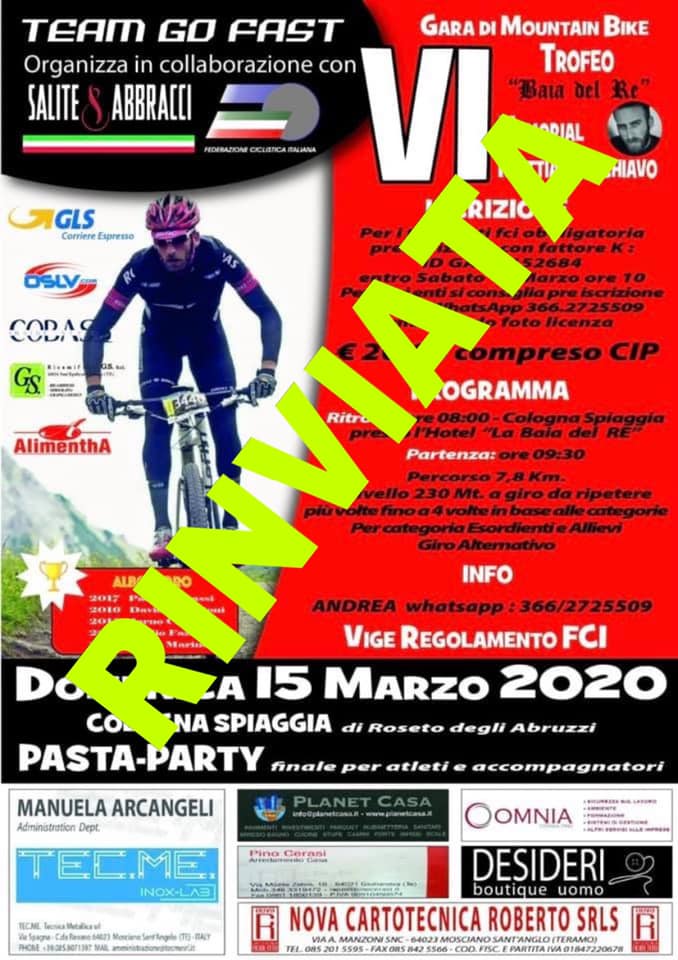 2020 03 15 Cologna RINVIATA