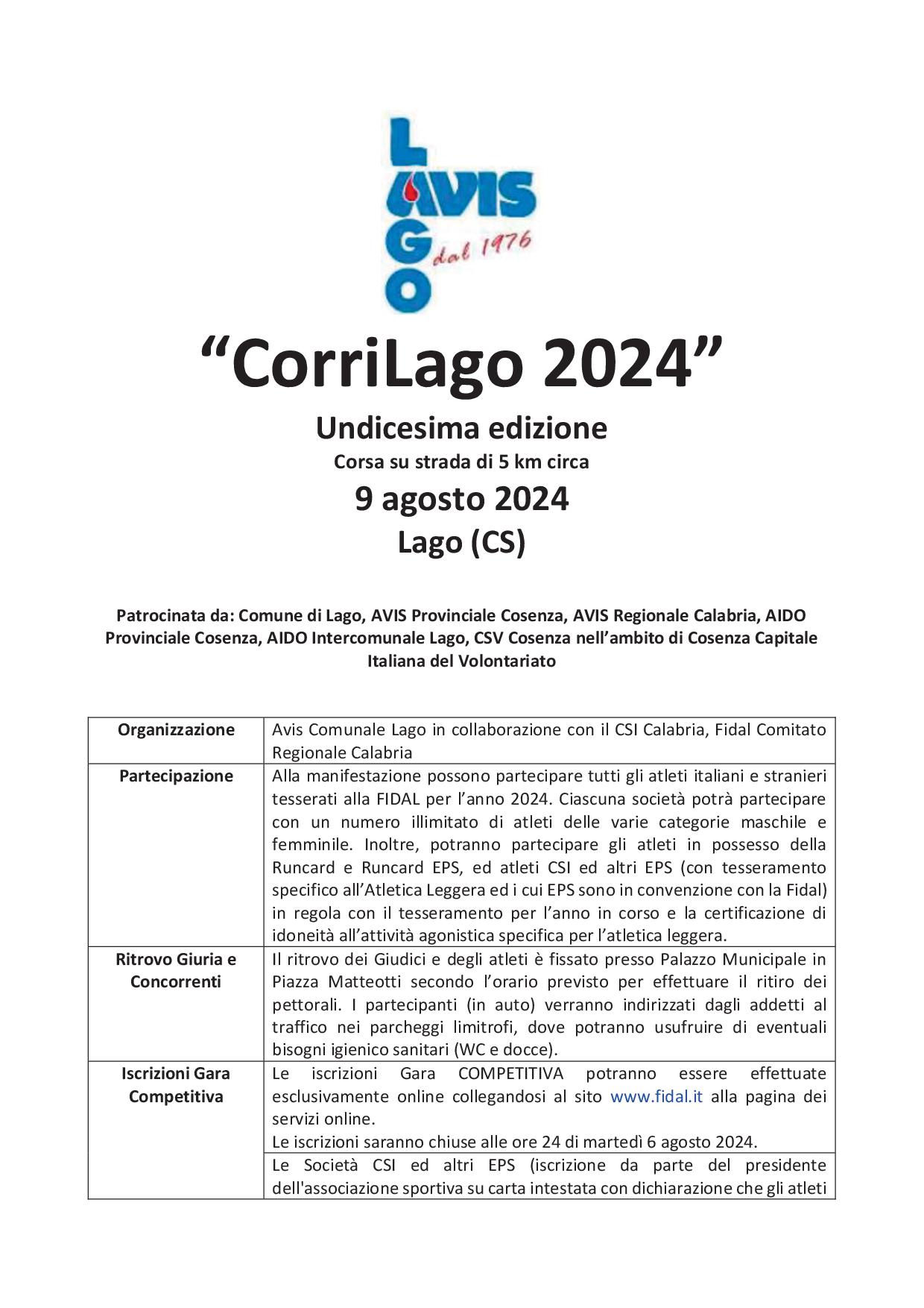 CorriLago 20241